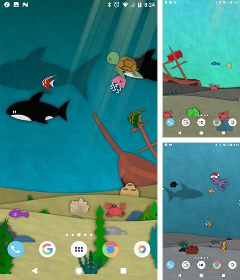 Download live wallpaper Papersea for Android. Get full version of Android apk livewallpaper Papersea for tablet and phone.