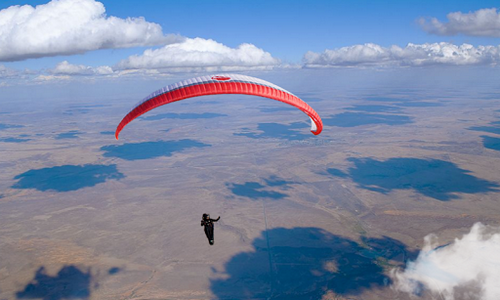 Paragliding - бесплатно скачать живые обои на Андроид телефон или планшет.