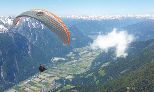 Paragliding - скачать бесплатно живые обои для Андроид на рабочий стол.