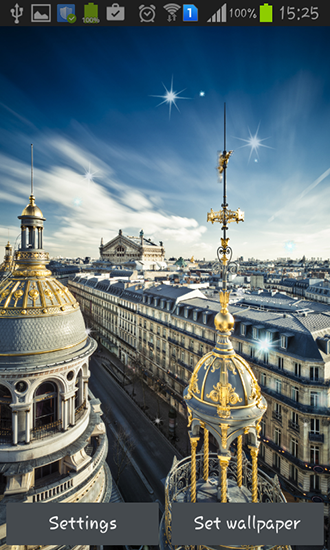 Paris - безкоштовно скачати живі шпалери на Андроїд телефон або планшет.