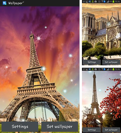 Descarga gratuita fondos de pantalla animados París  para Android. Consigue la versión completa de la aplicación apk de Paris para tabletas y teléfonos Android.