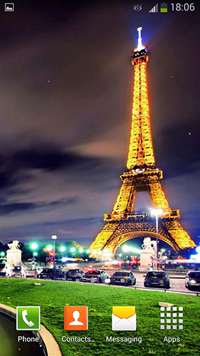Paris by Cute Live Wallpapers And Backgrounds - скриншоты живых обоев для Android.