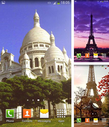 En plus du fond d'écran Voyage fou  pour téléphones et tablettes Android, vous pouvez aussi télécharger gratuitement Paris , Paris by Cute Live Wallpapers And Backgrounds.