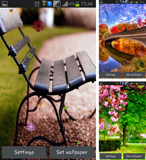 Download live wallpaper Park for Android. Get full version of Android apk livewallpaper Park for tablet and phone.