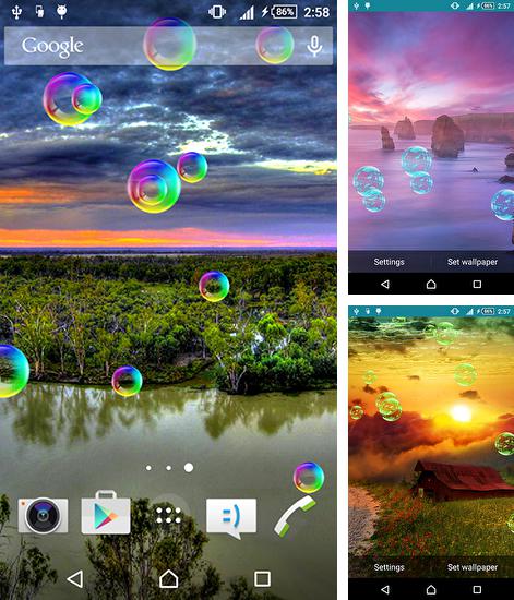 Kostenloses Android-Live Wallpaper Friedlich. Vollversion der Android-apk-App Peaceful für Tablets und Telefone.