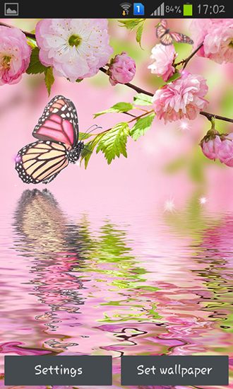 Download Pink flowers - livewallpaper for Android. Pink flowers apk - free download.