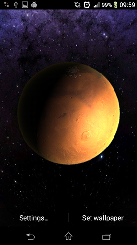 Fondos de pantalla animados a Planets by H21 lab para Android. Descarga gratuita fondos de pantalla animados Planetas .