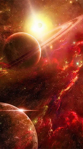 Screenshots von Planets by Pro Live Wallpapers für Android-Tablet, Smartphone.