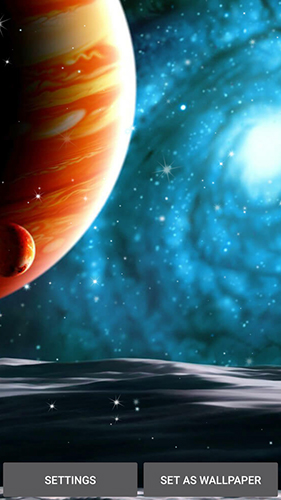 Téléchargement gratuit de Planets by Top Live Wallpapers pour Android.