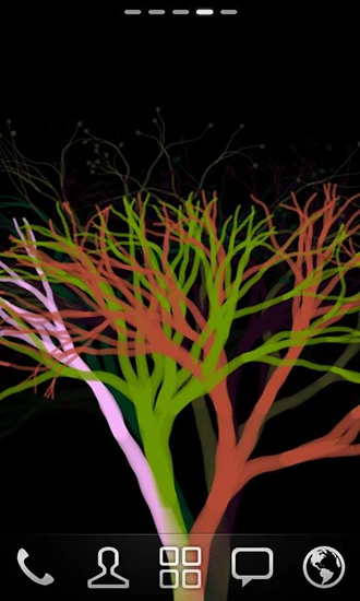 Plasma tree für Android spielen. Live Wallpaper Plasmabaum kostenloser Download.