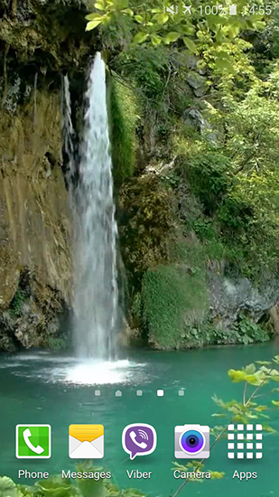 Plitvice waterfalls - скачать бесплатно живые обои для Андроид на рабочий стол.