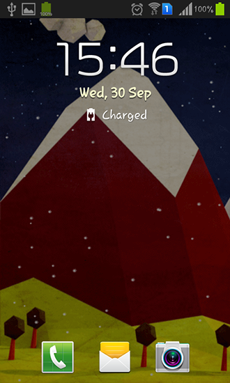 Screenshots of the Polygon hill for Android tablet, phone.