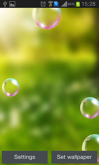Popping bubbles - скачать бесплатно живые обои для Андроид на рабочий стол.
