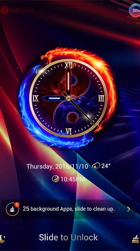 Screenshots do Relógio poderoso para tablet e celular Android.
