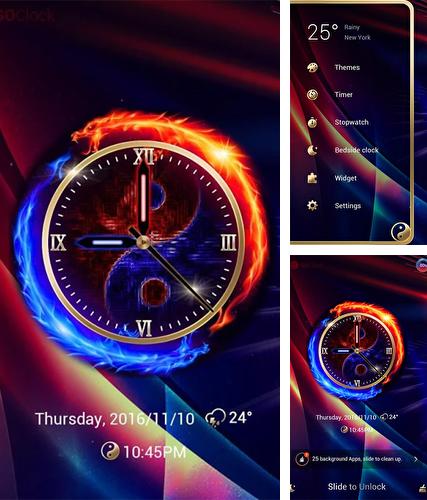Download live wallpaper Power go сlock for Android. Get full version of Android apk livewallpaper Power go сlock for tablet and phone.