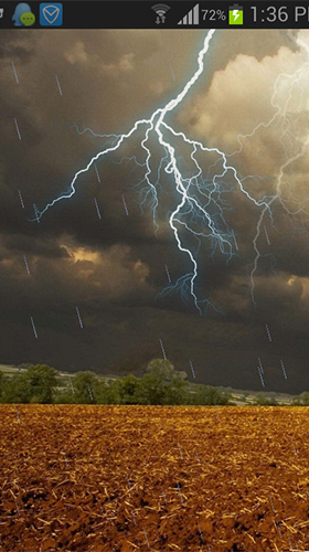 Prairie lightning - безкоштовно скачати живі шпалери на Андроїд телефон або планшет.