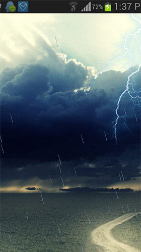 Screenshots of the Prairie lightning for Android tablet, phone.