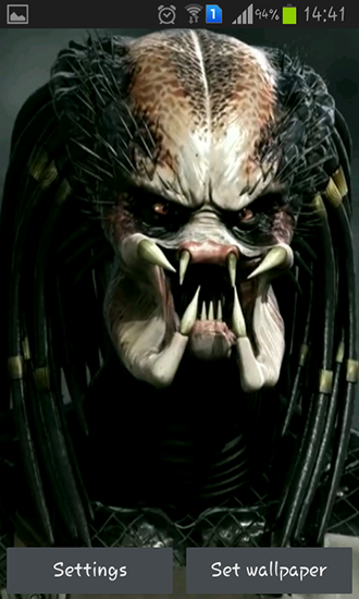 Screenshots of the Predator 3D for Android tablet, phone.