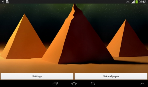 Baixe o papeis de parede animados Pyramids para Android gratuitamente. Obtenha a versao completa do aplicativo apk para Android Pirâmides para tablet e celular.