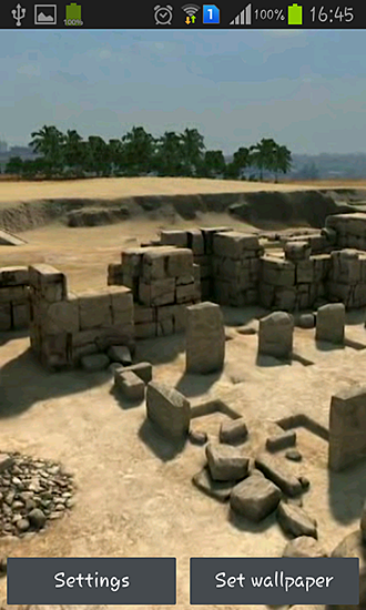 Screenshots of the Pyramids 3D for Android tablet, phone.