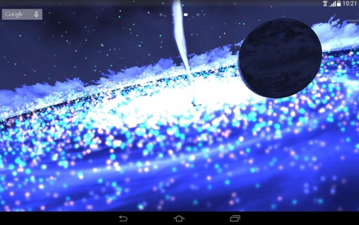 Screenshots of the Quasar 3D for Android tablet, phone.