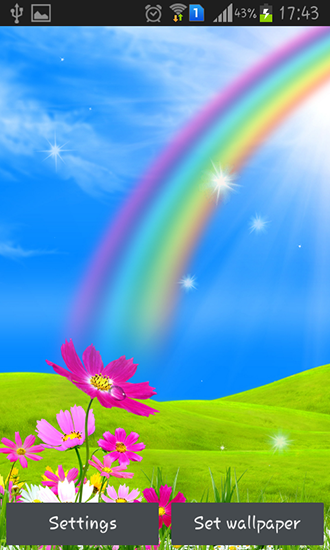 Download livewallpaper Rainbow for Android. Get full version of Android apk livewallpaper Rainbow for tablet and phone.