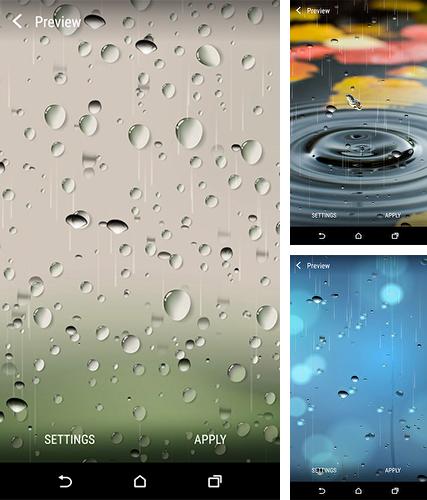 Descarga gratuita fondos de pantalla animados Día lluvioso para Android. Consigue la versión completa de la aplicación apk de Rainy day by Dynamic Live Wallpapers para tabletas y teléfonos Android.