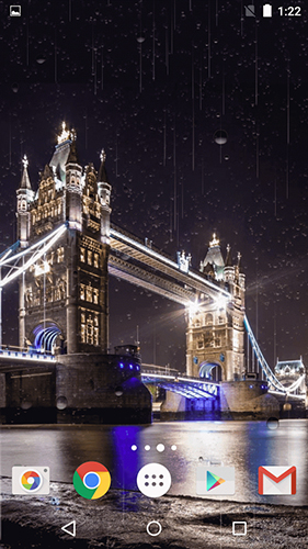 Rainy London by Phoenix Live Wallpapers