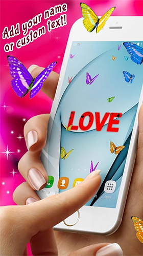 Kostenloses Android-Live Wallpaper Echte Schmetterlinge. Vollversion der Android-apk-App Real butterflies für Tablets und Telefone.