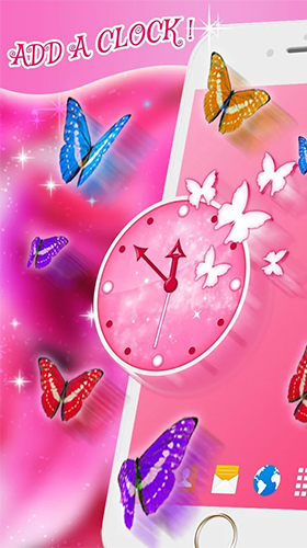 Fondos de pantalla animados a Real butterflies para Android. Descarga gratuita fondos de pantalla animados Mariposas reales.