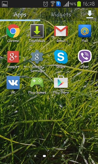 Téléchargement gratuit de Real grass pour Android.
