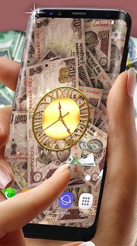 Real money für Android spielen. Live Wallpaper Echtes Geld kostenloser Download.