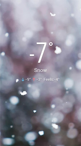Real Time Weather für Android spielen. Live Wallpaper Echtzeit-Wetter kostenloser Download.