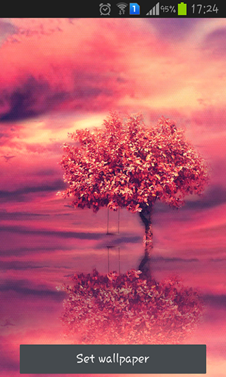 Red tree