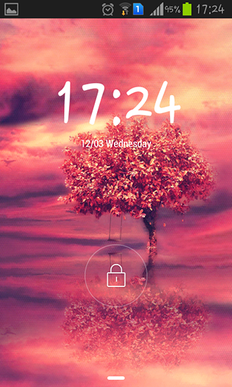Screenshots of the Red tree for Android tablet, phone.