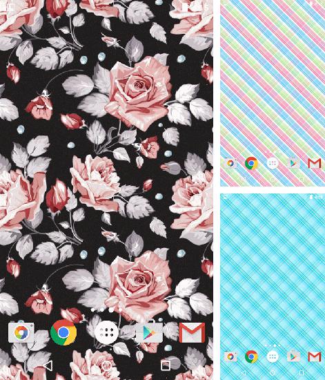Kostenloses Android-Live Wallpaper Retro Muster. Vollversion der Android-apk-App Retro patterns für Tablets und Telefone.