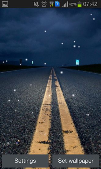 Download Road night HD - livewallpaper for Android. Road night HD apk - free download.