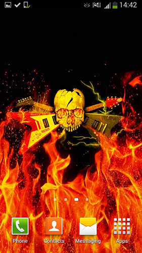 Геймплей Rock by Cute Live Wallpapers And Backgrounds для Android телефона.
