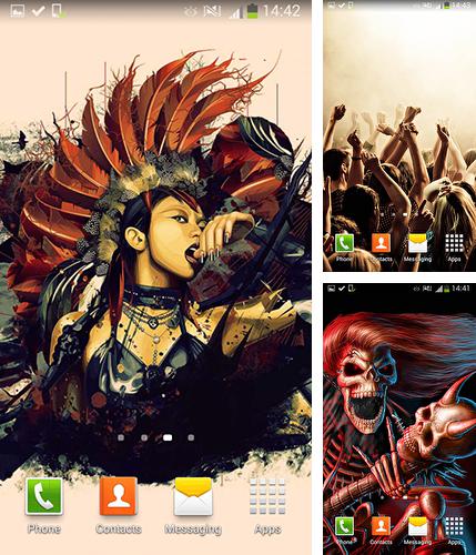 Descarga gratuita fondos de pantalla animados Rock  para Android. Consigue la versión completa de la aplicación apk de Rock by Cute Live Wallpapers And Backgrounds para tabletas y teléfonos Android.