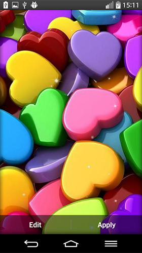 Screenshots von Romantic by My Live Wallpaper für Android-Tablet, Smartphone.