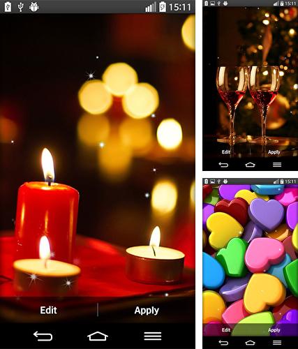 Descarga gratuita fondos de pantalla animados Romance para Android. Consigue la versión completa de la aplicación apk de Romantic by My Live Wallpaper para tabletas y teléfonos Android.