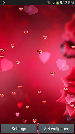 Screenshots von Romantic by Top live wallpapers hq für Android-Tablet, Smartphone.