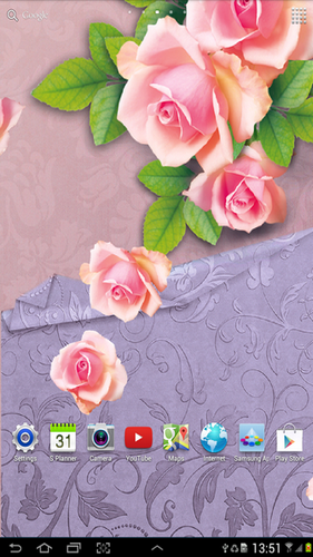 Rose für Android spielen. Live Wallpaper Die Rose kostenloser Download.