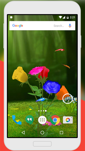 Rose 3D by Live Wallpaper