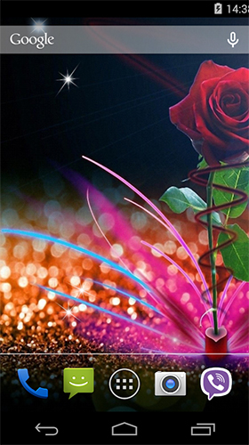 Kostenloses Android-Live Wallpaper Rose. Vollversion der Android-apk-App Rose by Wallpapers Pro für Tablets und Telefone.