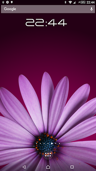 Rotating flower für Android spielen. Live Wallpaper Rotierende Blume kostenloser Download.