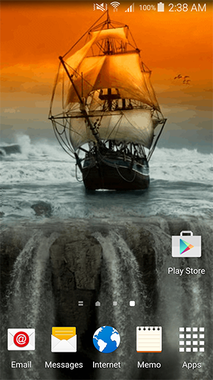 Sailboat - бесплатно скачать живые обои на Андроид телефон или планшет.