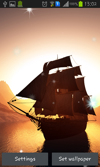 Screenshots von Sailing ship für Android-Tablet, Smartphone.