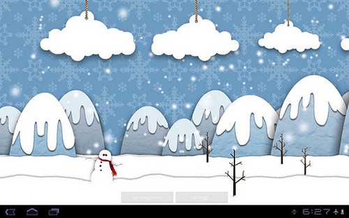 Papeis de parede animados Samsung: Inverno Parallax para Android. Papeis de parede animados Samsung: Parallax winter para download gratuito.