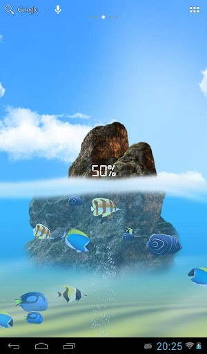 Télécharger le fond d'écran animé gratuit La mer: Batterie . Obtenir la version complète app apk Android Sea: Battery pour tablette et téléphone.